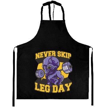 Discover Muscle Alien Aprons