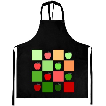 Discover Apples to Apples - Red and Green Ombre Aprons