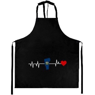 Discover Vermont Heartbeat Gift Aprons
