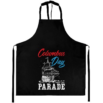 Discover Columbus Day Parade Christopher Columbus Navigator Aprons