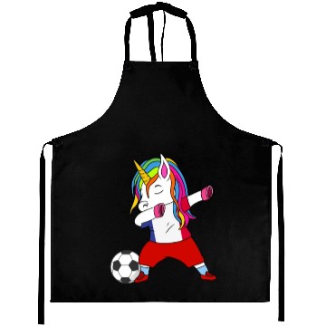 Discover France Soccer Dabbing Gift Aprons