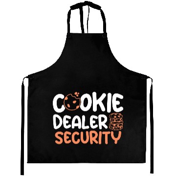 Discover Cookie Dealer Security Sweet Cookies Baking Baker Aprons
