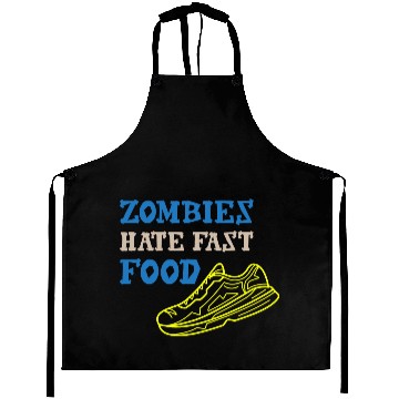 Discover Zombies Hate Fast Food Aprons