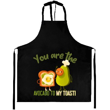 Discover You Are The Avocado To My Toast Vegan Couple Aprons