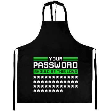 Discover Funny Cyber Security Password Aprons