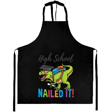 Discover High School Nailed It Dinosaur Graduation Aprons