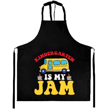 Discover Kindergarten Is My Jam Aprons