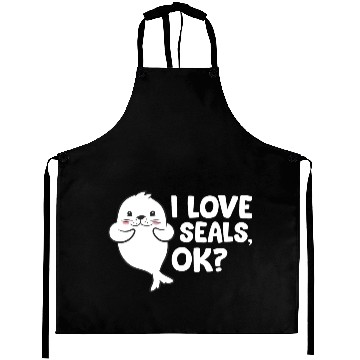 Discover Seal - I love seals, ok? Aprons