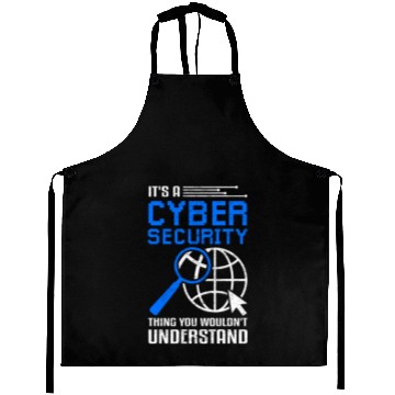 Discover Cyber Security Funny Ethical Hacker Aprons