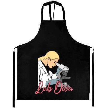 Discover Lab Diva Chemist Laboratory Technician Science Aprons