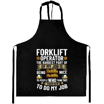 Discover Forklift Operator Driver Lift Truck Training Aprons