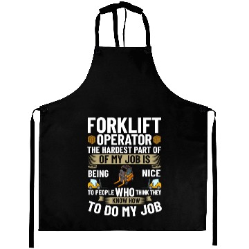 Discover Forklift Operator Driver Lift Truck Training Aprons