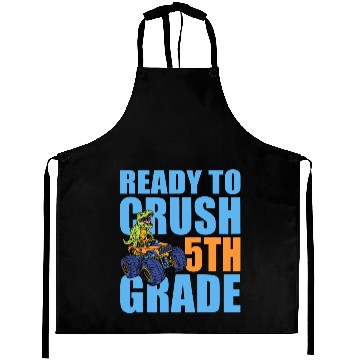 Discover I'm Ready To Crush 5th Grade T Rex Back To School Aprons