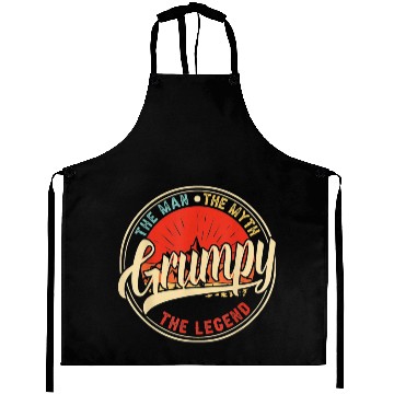 Discover Grumpy The Man The Myth The Legend Aprons
