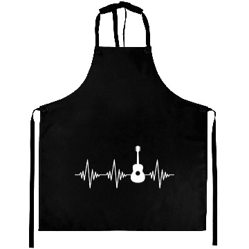 Discover guitar heartbeat Aprons