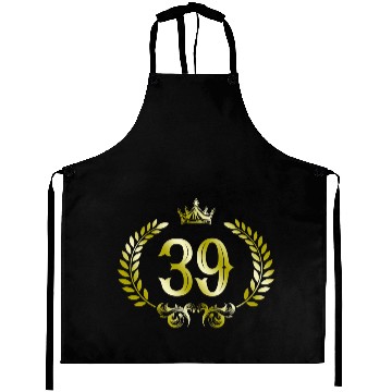 Discover 39 number wreath Aprons