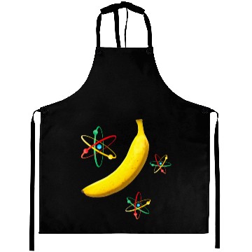 Discover Yellow Banana Fruits Atom Chemistry Element Scienc Aprons