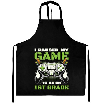 Discover First Grader Awesome Back To School Gamer Lovers Aprons
