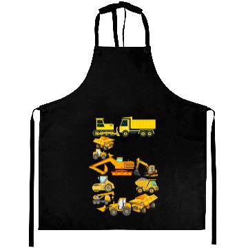 Discover Construction Vehicles Trucks For 6 Year Old Boys Aprons
