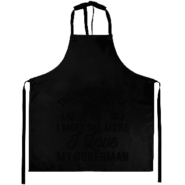 Discover I Love My Doberman Aprons