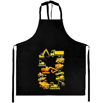 Discover Construction Vehicles Trucks For 8 Year Old Boys Aprons