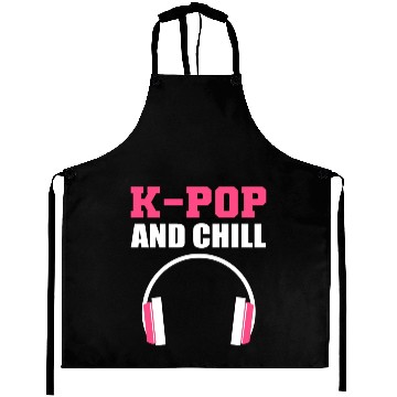 Discover K-pop and Chill Singer Gift Aprons