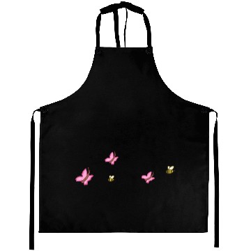 Discover symbols shapes nature butterfly bee animals Aprons