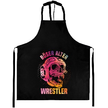 Discover Wrestling Bad Old Wrestler Aprons
