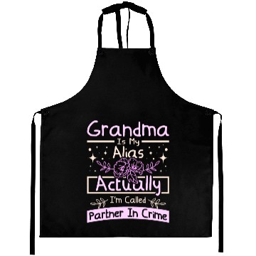 Discover Grandma partner in crime Aprons
