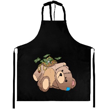 Discover Money Teddy Bear Riches Aprons