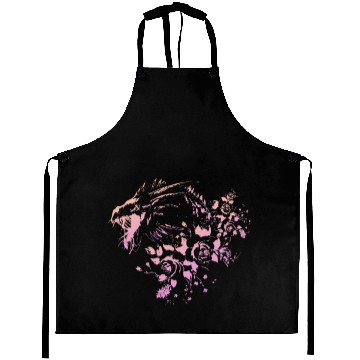Discover Dragon Flowers - Cream Gradient Aprons