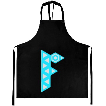 Discover Letter F Logo Robot Aprons