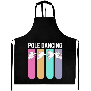Discover Cute Pole Dancing For Women Pole Dancing Cat Aprons