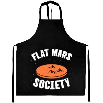 Discover Flat Mars Society Aprons