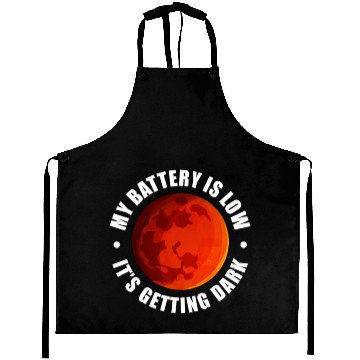 Discover My Battery Is Low It's Getting Dark, Mars Aprons