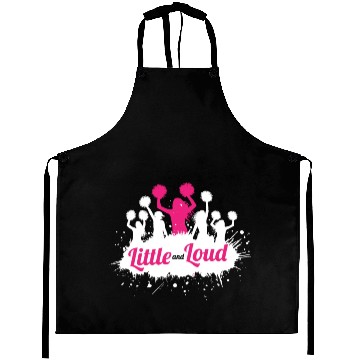 Discover Little And Loud Cheerleading Cheerleader Aprons