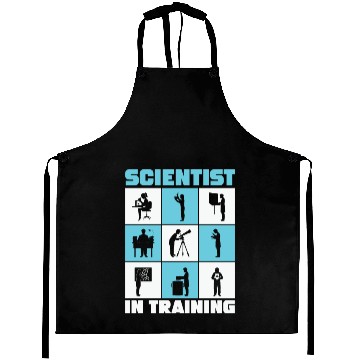 Discover Scientist in Training Girl Science Lover Aprons