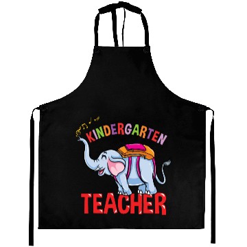 Discover Back To School Elephant Kindergarten Teacher Aprons
