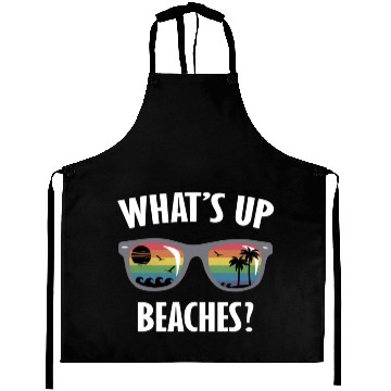 Discover Whats up beaches funny beach gay family vacation Aprons