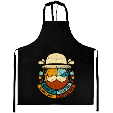 Discover Grandpa teacher partner in crime Aprons