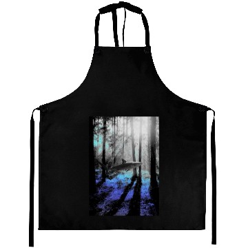 Discover Deep Forest Shark Aprons