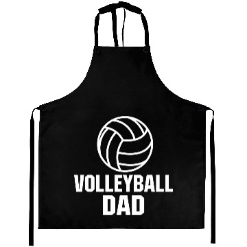 Discover Volleyball Dad Aprons