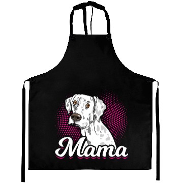 Discover Mama Dalmatian Dog Lover Aprons