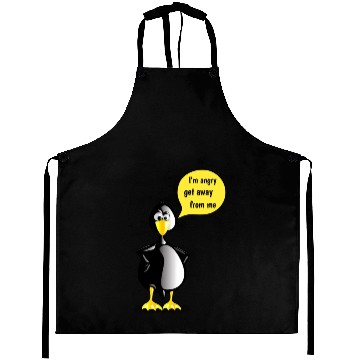 Discover Angry Penguin Bird Aprons