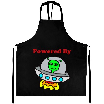 Discover Powered By Aliens Aprons