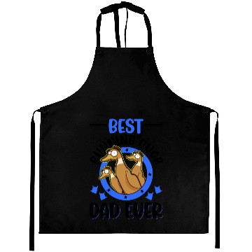 Discover Best Running Duck Dad Ever Aprons