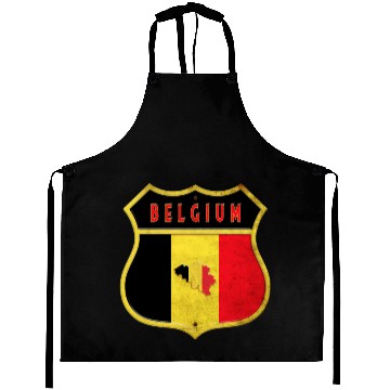 Discover Belgium coat of arms flags design Aprons