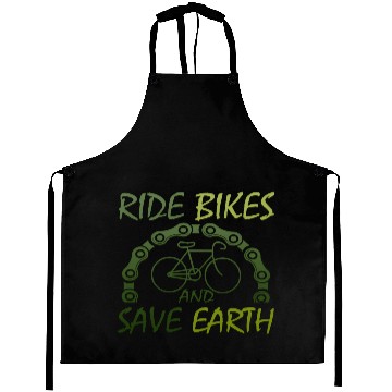 Discover RIDE BIKES AND SAVE EARTH Aprons