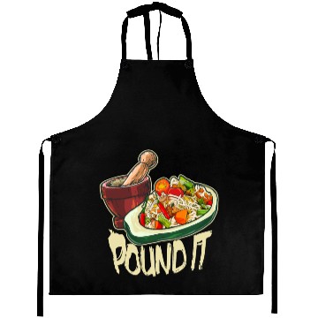 Discover Pound It Green Spicy Thai Papaya Salad Aprons