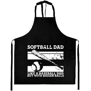 Discover Softball Dad Aprons